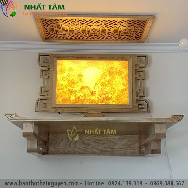 Bàn thờ treo tường gia tiên